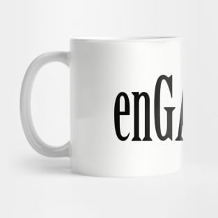 enGAYged (two male symbols) Mug